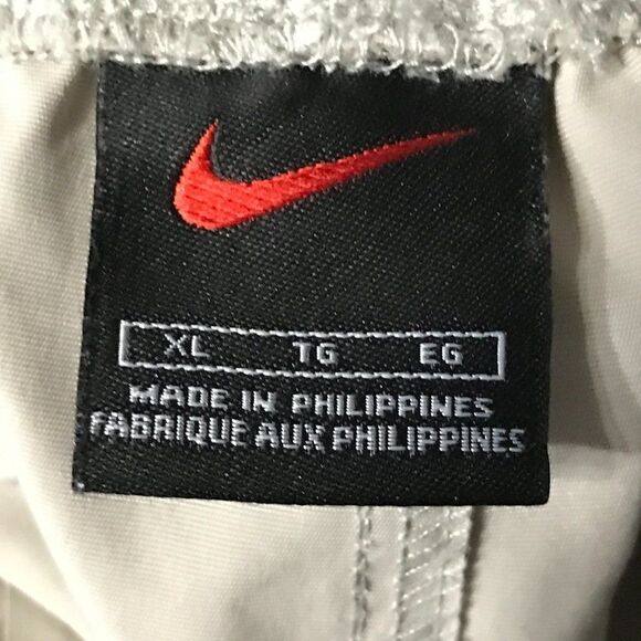 Vintage Nike Drawstring Cropped Pants Women's XL '90s Wide Leg Athletic - Picture 8 of 11